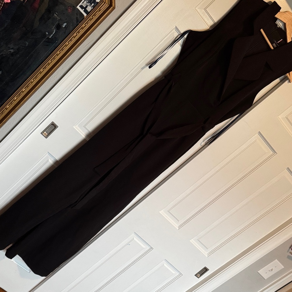 Tommy Hilfiger Elegant Black Women's Jumpsuit Size 16